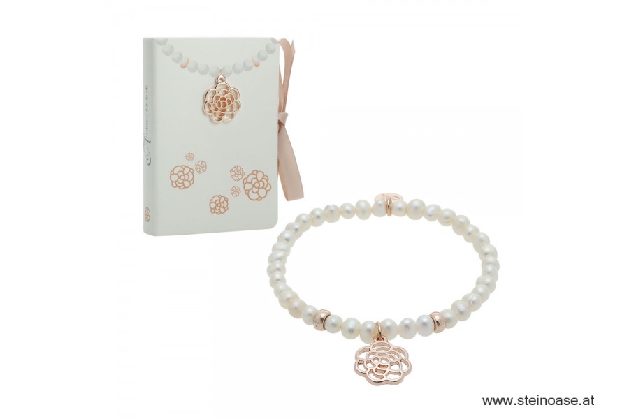 Armband Perle & Rose